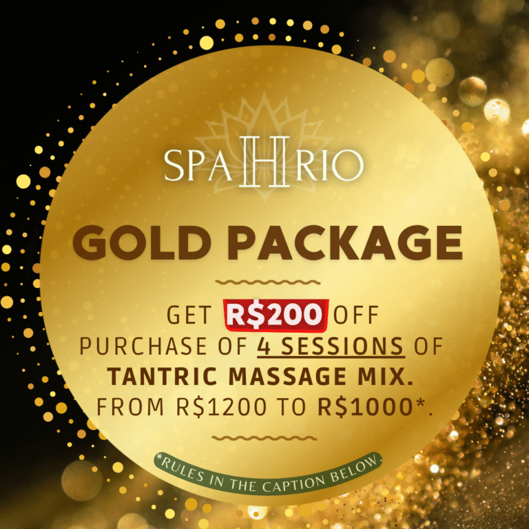 Gold Package Massage - Spa H Rio - Only for Man Massage